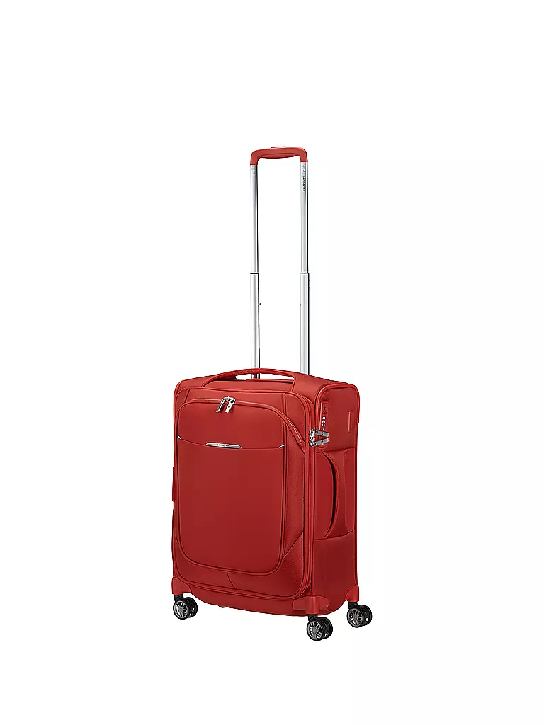 SAMSONITE | Trolley RE-LITE 55cm erweiterbar poppy red | schwarz