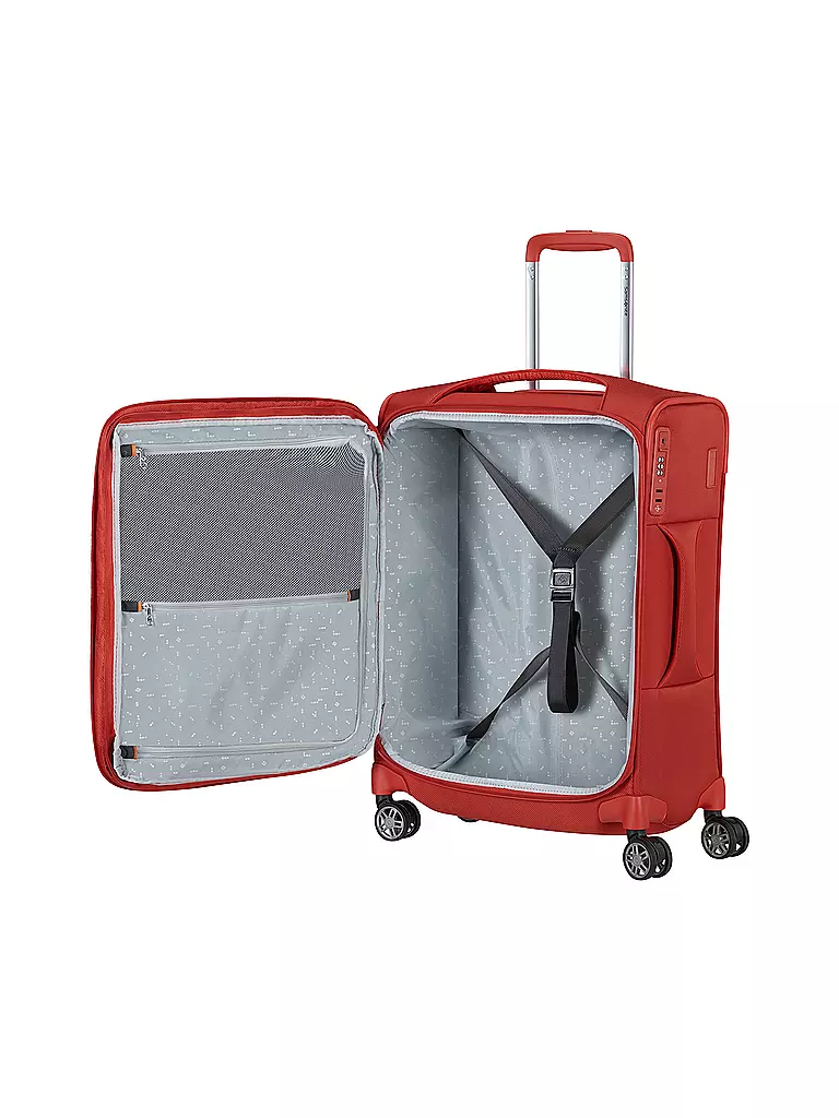 SAMSONITE | Trolley RE-LITE 55cm erweiterbar poppy red | rot