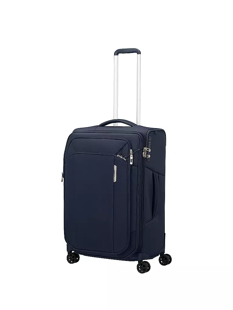 SAMSONITE | Trolley Respark 67cm Midnight Blue | schwarz