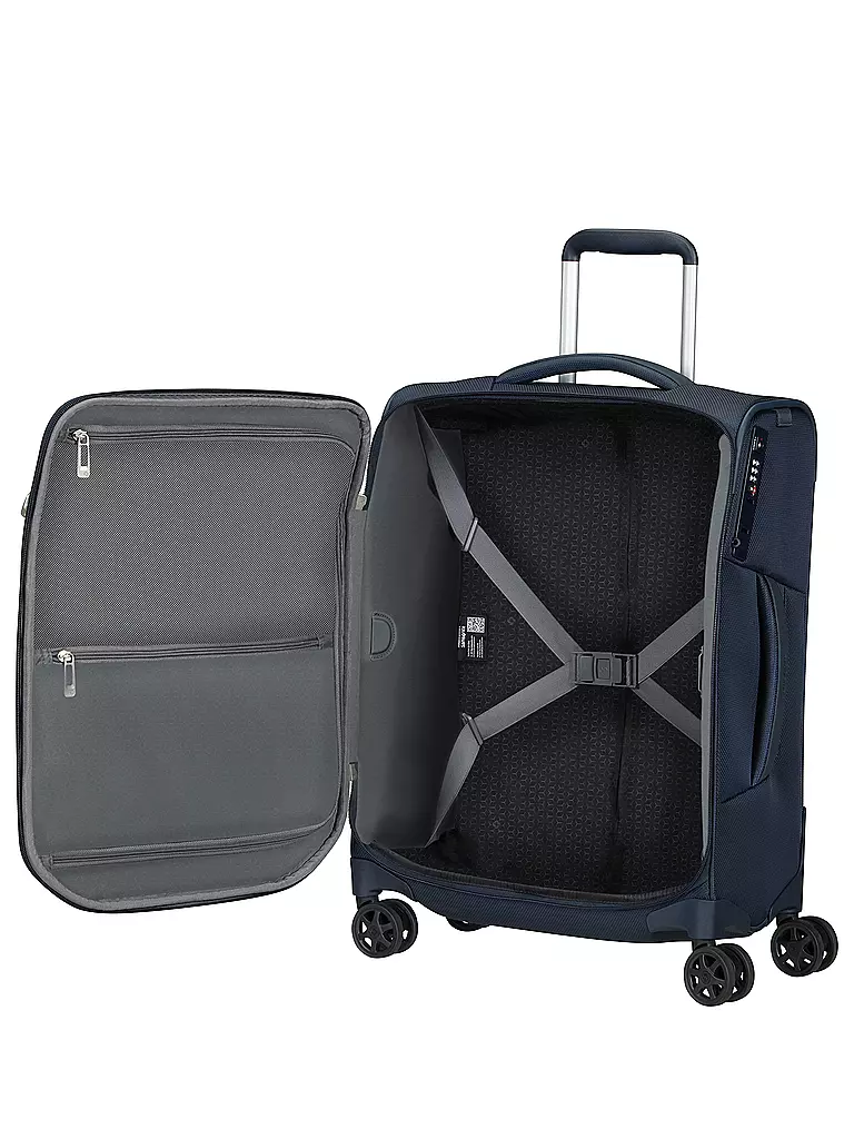 SAMSONITE | Trolley Respark Spinner 55cm Midnight Blue | grau