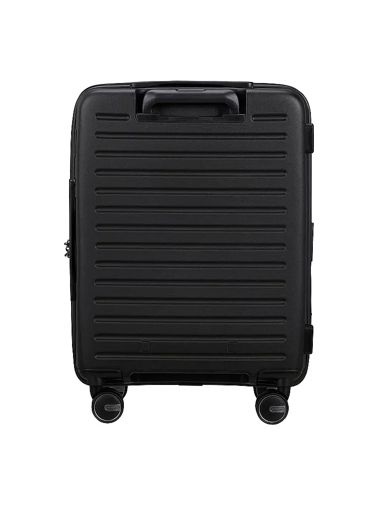 SAMSONITE | Trolley RESTACKD SPINNER 55cm erweiterbar black | Schwarz