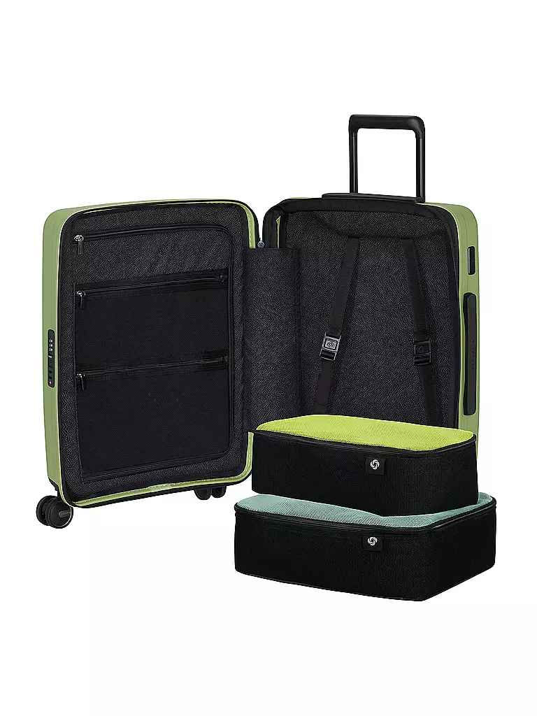 SAMSONITE | Trolley RESTACKD SPINNER 55cm erweiterbar wasabi | 