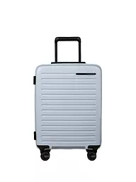 SAMSONITE | Trolley RESTACKED SPINNER 55cm erweiterbar black | hellblau