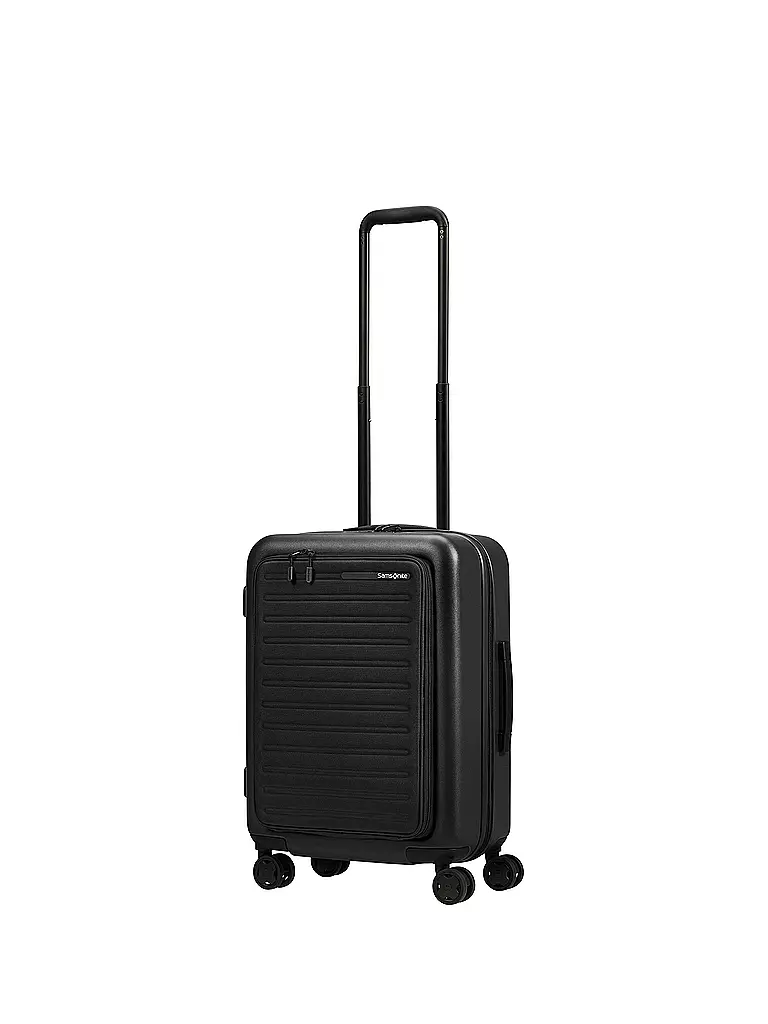 SAMSONITE | Trolley StackD Easy Access erweiterbar 55cm Black | petrol