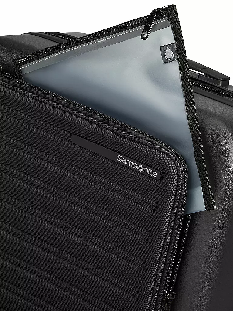 SAMSONITE | Trolley StackD Easy Access erweiterbar 55cm Black | petrol
