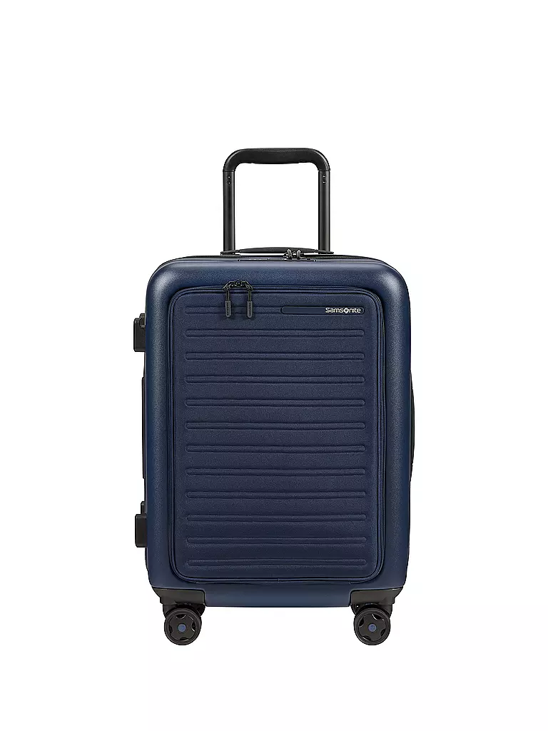 SAMSONITE | Trolley StackD Easy Access erweiterbar 55cm Navy | blau