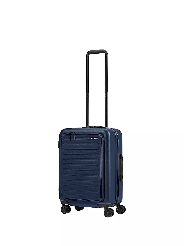 SAMSONITE | Trolley StackD Easy Access erweiterbar 55cm Navy | petrol