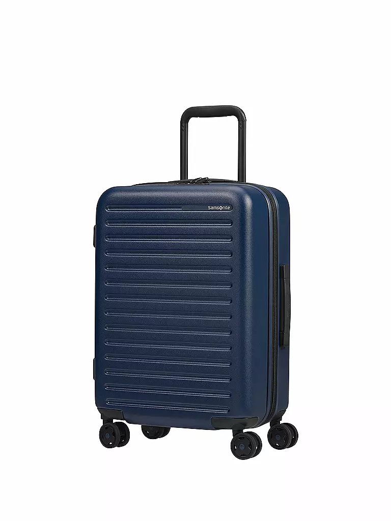 SAMSONITE | Trolley StackD erweiterbar 55cm  navy | blau