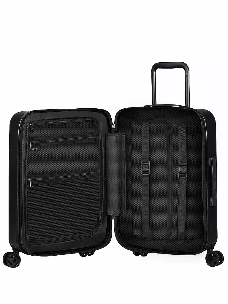 SAMSONITE | Trolley StackD erweiterbar 55cm BlackTrolley StackD erweiterbar 55cm Black | schwarz