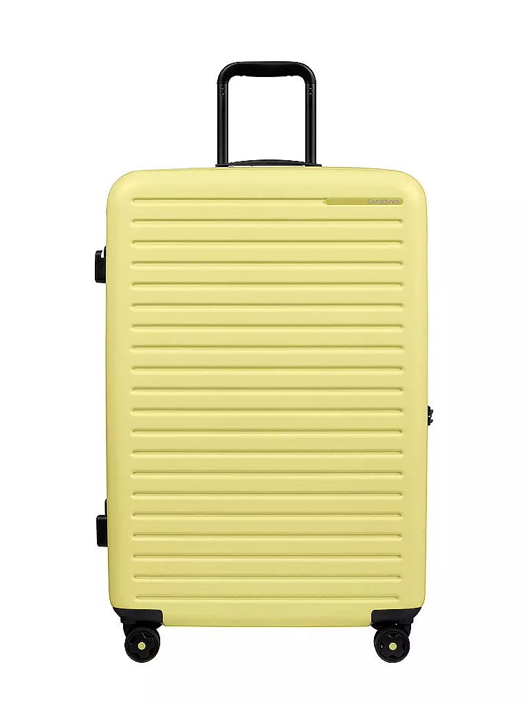 SAMSONITE | Trolley Stackd Spinner 75cm hart pastel yellow | gelb