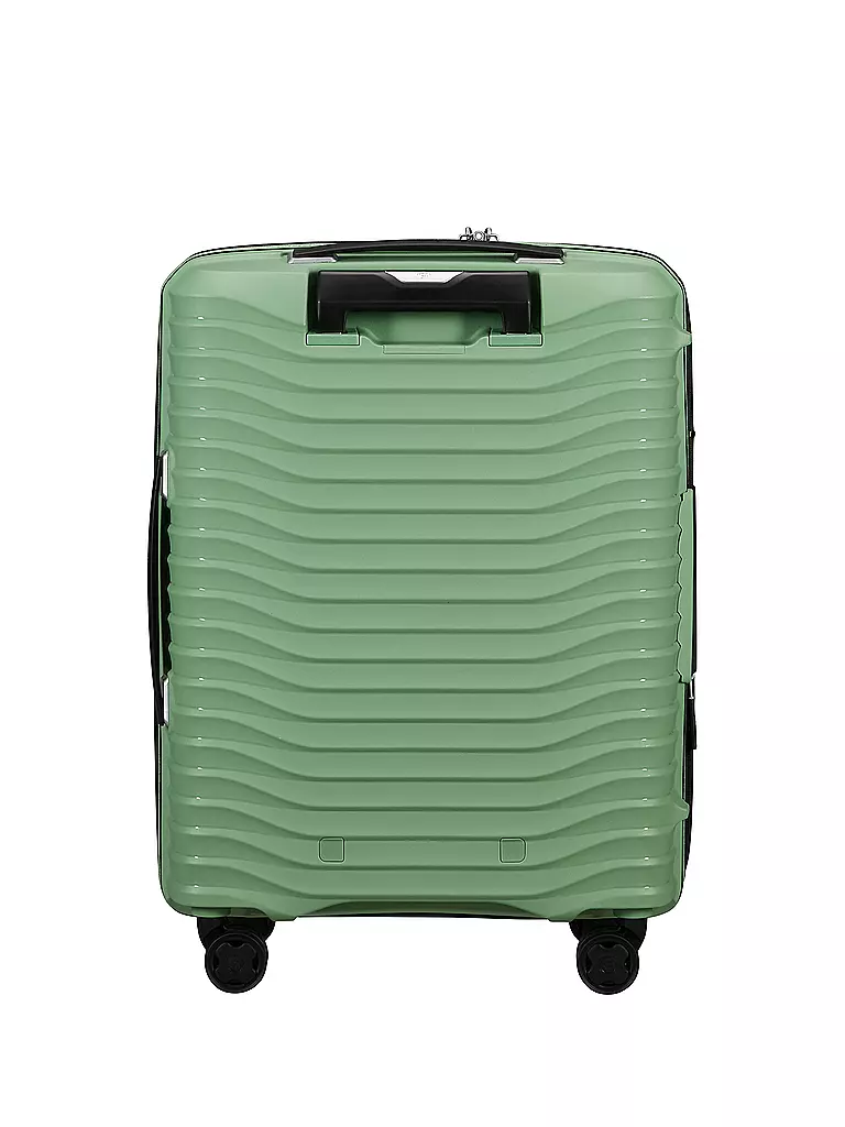 SAMSONITE | Trolley UPSCAPE SPINNER 55cm erweiterbar stone green  | grün