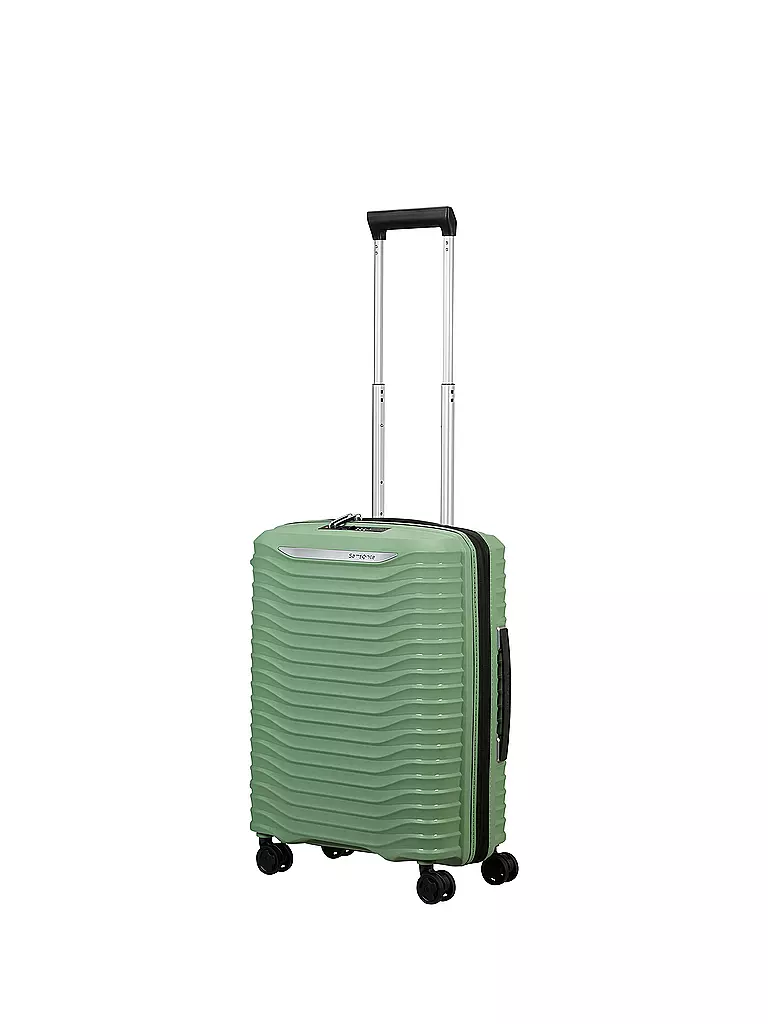 SAMSONITE | Trolley UPSCAPE SPINNER 55cm erweiterbar stone green  | grün