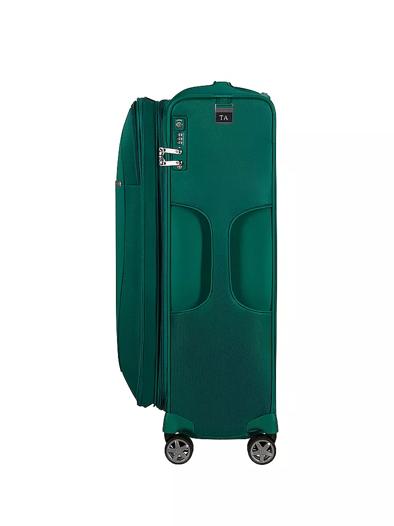 SAMSONITE | Trolley Weich D' LITE SPINNER 71cm erweiterbar Pine Green | dunkelgrün