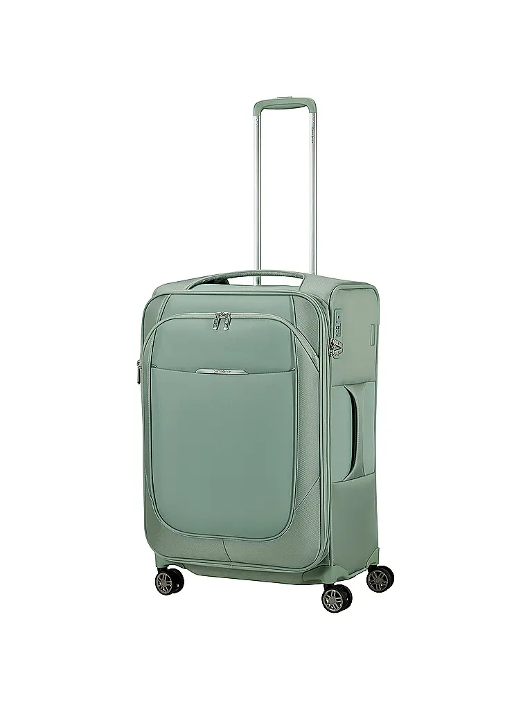 SAMSONITE | Trolley weich RE-LITE SPINNER  67cm erweiterbar sage | Hellgrün