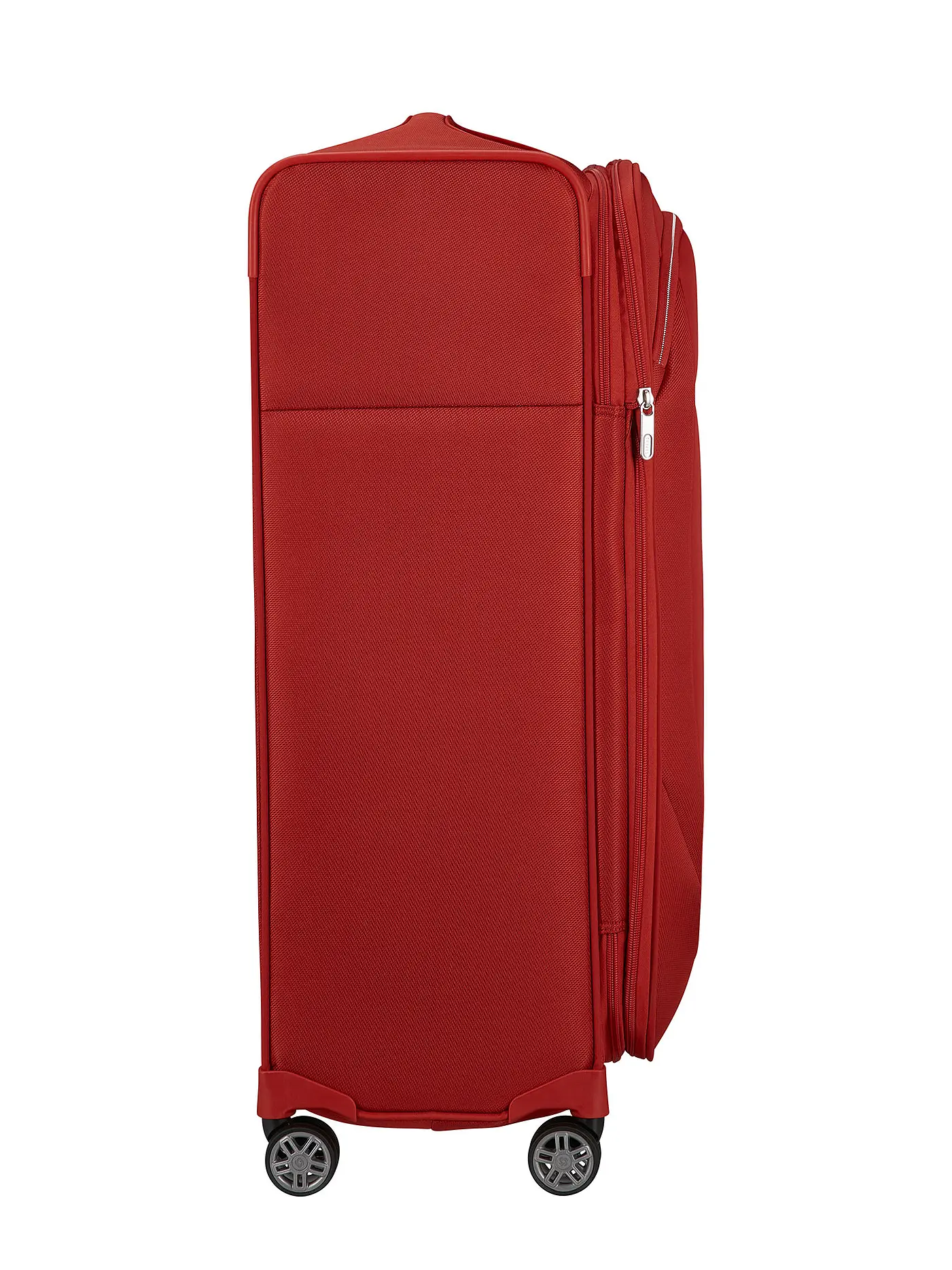 SAMSONITE | Trolley weich RE-LITE SPINNER  78cm erweiterbar black  | rot
