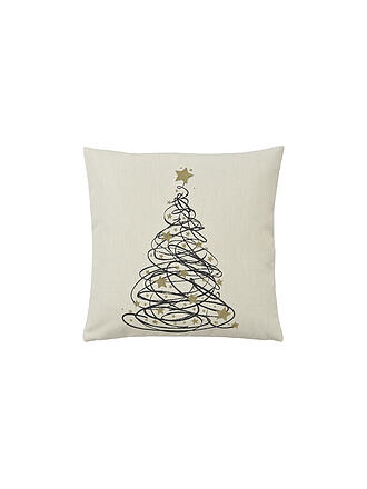 SANDER | Weihnachts Kissenhülle 45x45cm GINO Creme