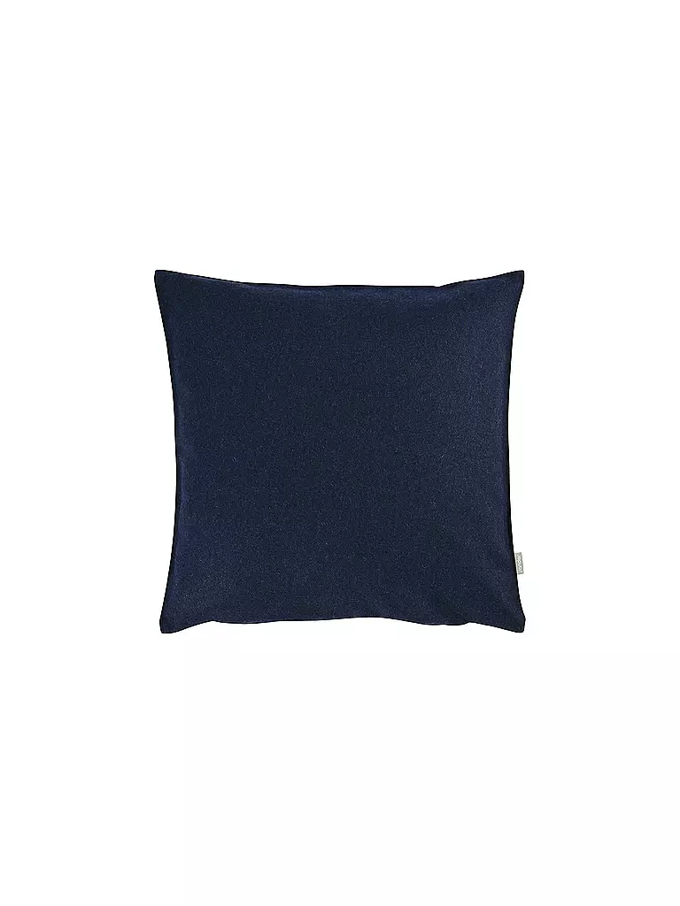 SANDER | Kissenhülle Wool 50x50cm Nightshadow Blue | blau