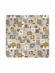 SANDER | Mitteldecke VALKENBURG 85x85cm Taupe / Grey | hellgrau