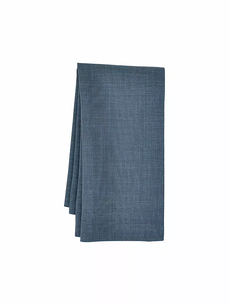 SANDER | Serviette "Loft" 40x40cm (nightshadowblue) | blau