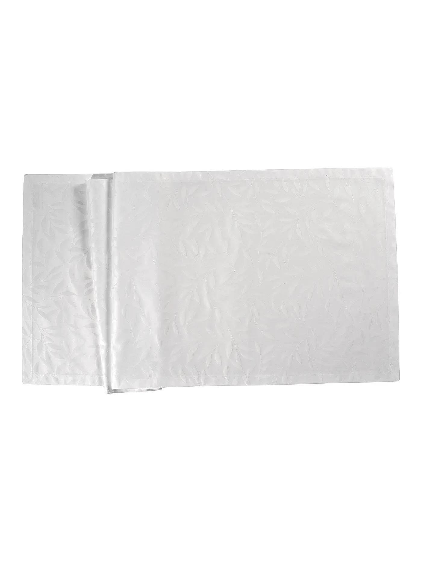 SANDER | Tischdecke COMO DAMAST 150x200cm Weiss | weiss