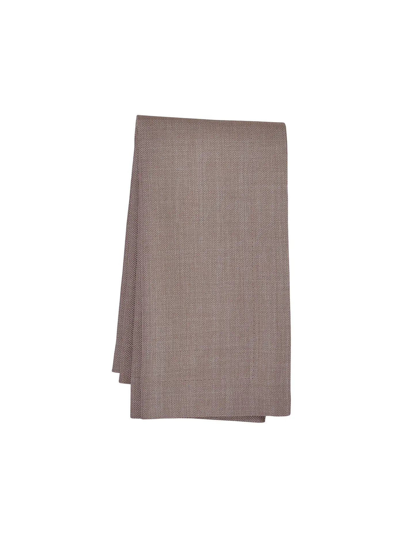 SANDER | Tischdecke LOFT UNI eckig 150x300cm Grau | braun