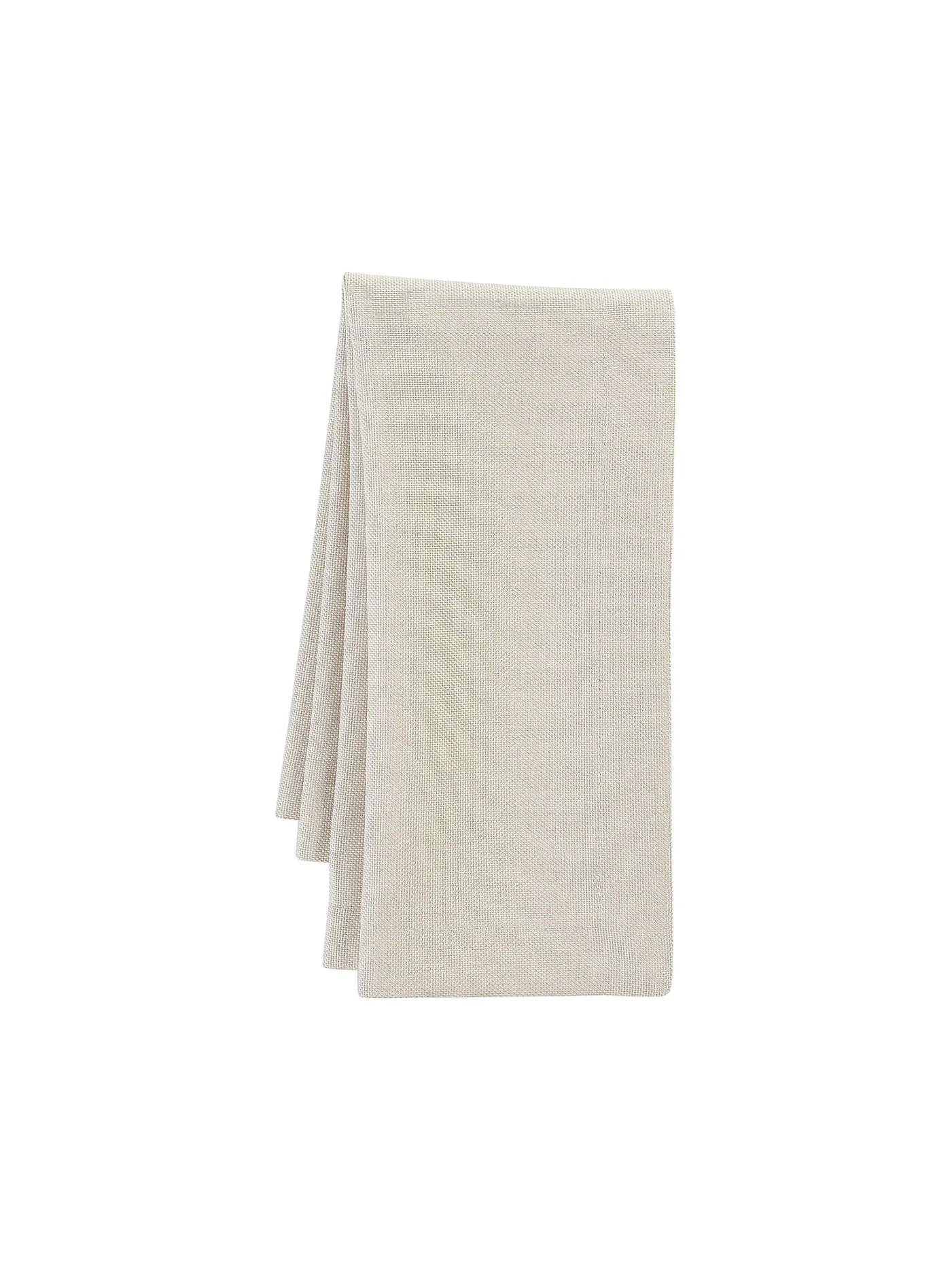 SANDER | Tischdecke LOFT UNI eckig 150x300cm Grau | beige
