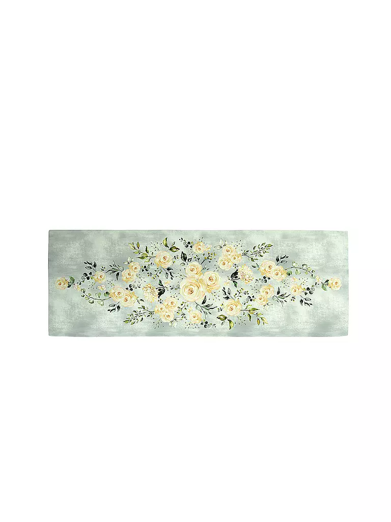 SANDER | Tischläufer 50x140cm Christine Blue Fox | türkis