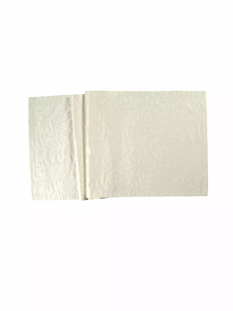 SANDER | Tischläufer COMO DAMAST 50x140cm Creme | beige