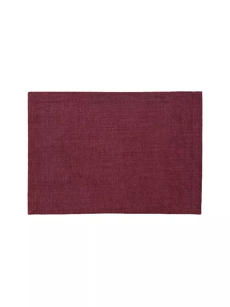 SANDER | Tischläufer KENSINGTON 50x135cm  Marsala | dunkelrot
