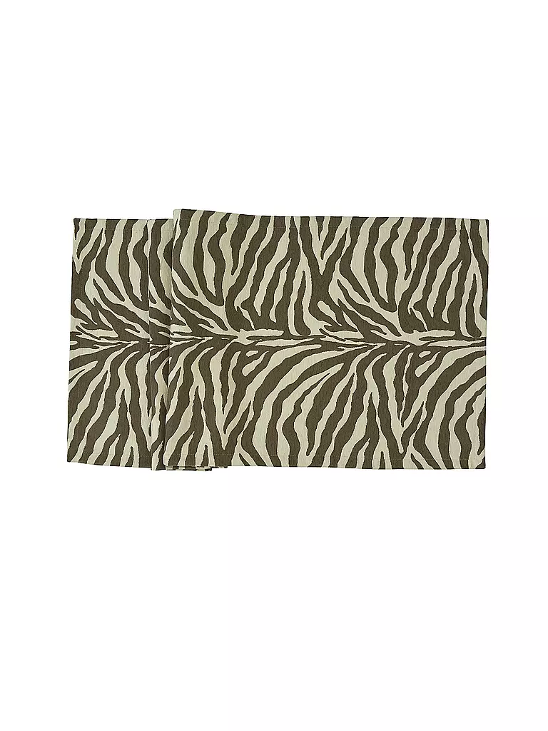SANDER | Tischläufer KIPO 50x140cm DK Taupe | grau