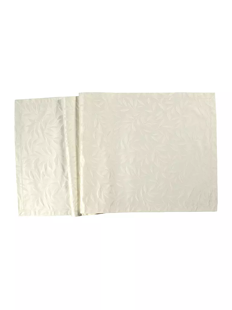 SANDER | Tischset COMO DAMAST 35x50cm Creme | beige