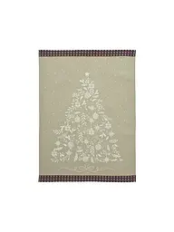 SANDER | Weihnachts Geschirrtuch 50x70cm CHEF TREE Red | beige