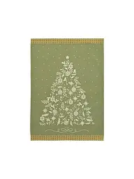 SANDER | Weihnachts Geschirrtuch 50x70cm CHEF TREE Red | hellgrün