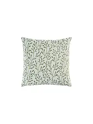 SANDER | Weihnachts Kissenhülle 50x50cm MISTY Ecru/Beige | grün