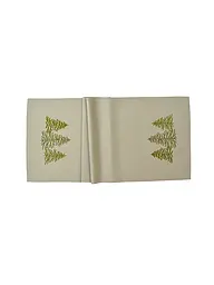 SANDER | Weihnachts Mitteldecke 85x85cm WOODLANDS Moonbeam  | camel