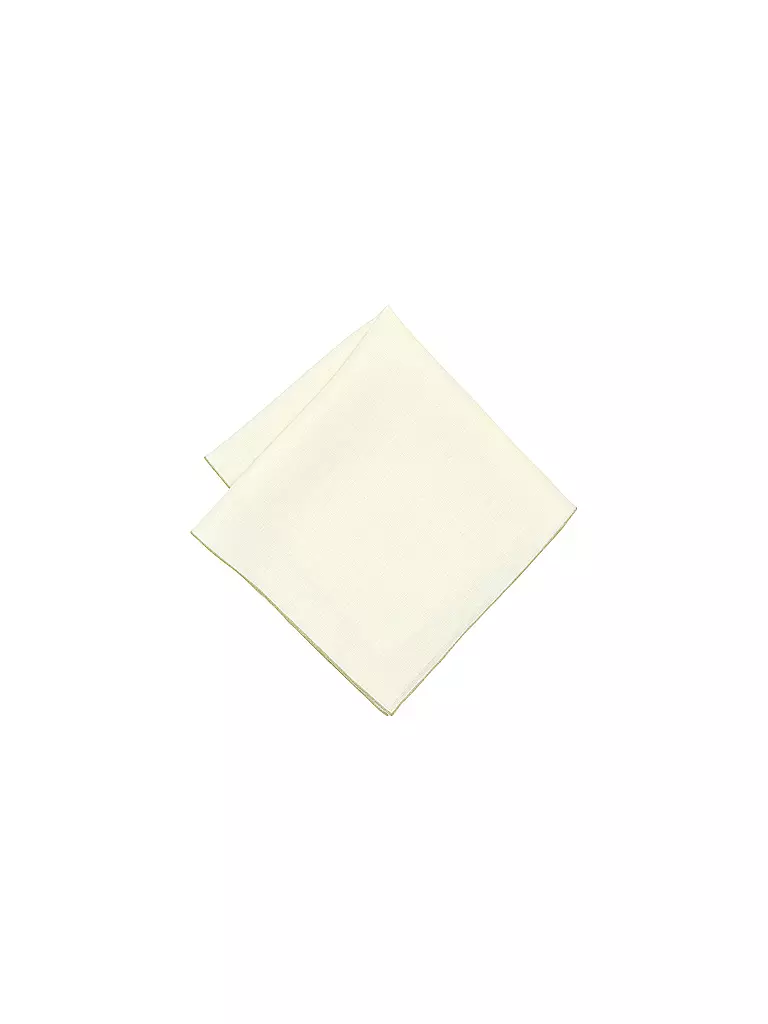 SANDER | Weihnachts Serviette Linen Ivory 45x45cm Gold | gold