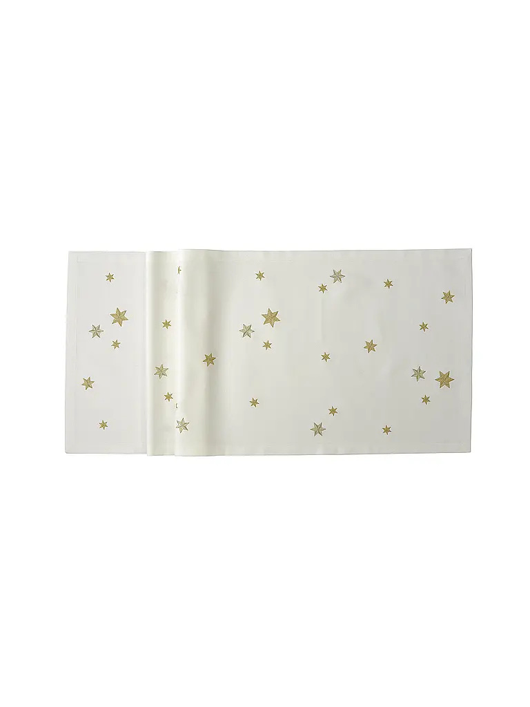 SANDER | Weihnachts Tischläufer 50x150cm SKYLA Ecru | creme