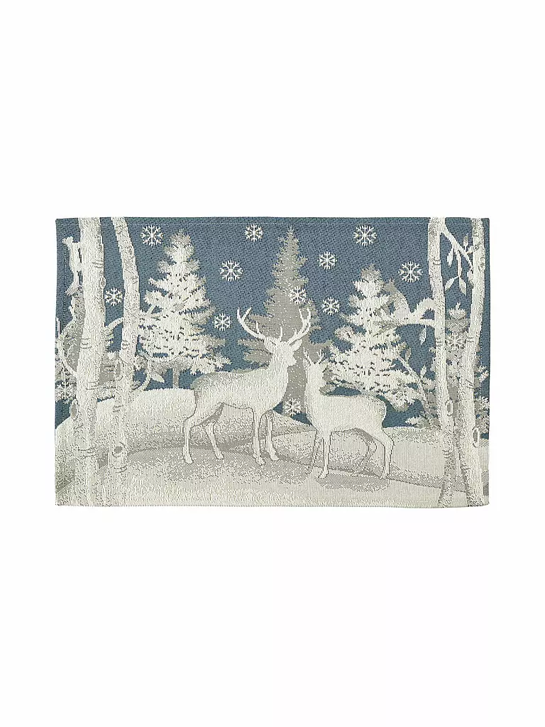 SANDER | Weihnachts Tischset 32x48cm Night Out | blau