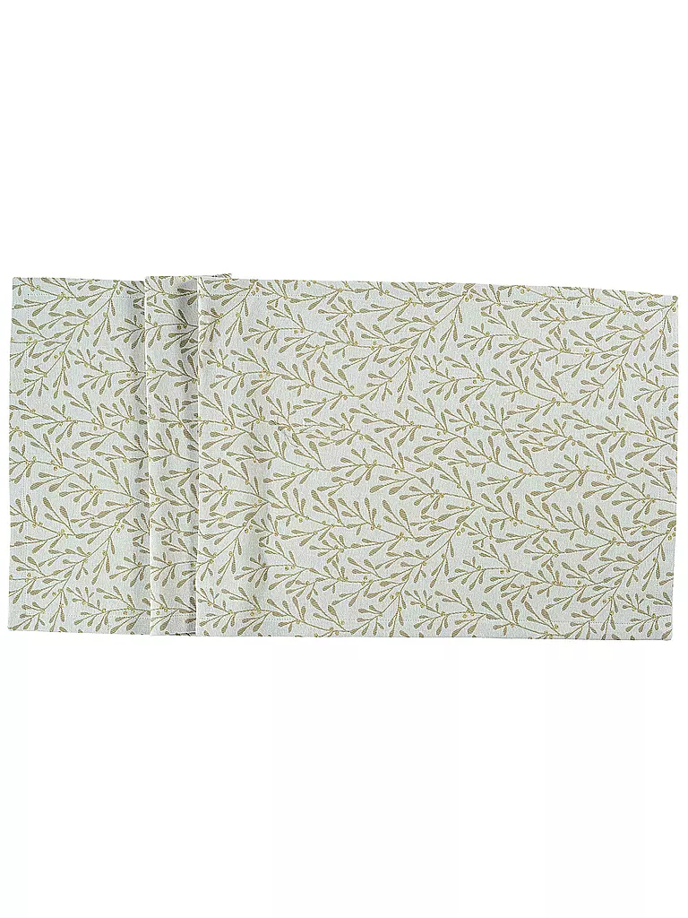 SANDER | Weihnachtsläufer MISTY 50x140cm Ecru / Beige | beige