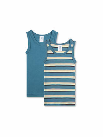 SANETTA | Jungen Unterhemd 2er Pkg. blue