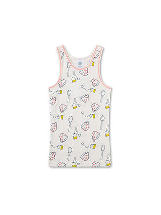 SANETTA | Mädchen Top white pebb