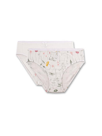 SANETTA | Mädchen Slip 2er Pkg.whitepebb