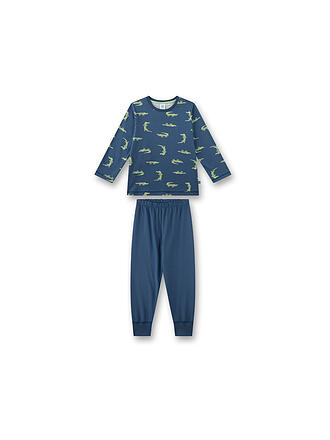 SANETTA | Jungen Pyjama 2-teilig Langarmshirt und Hose