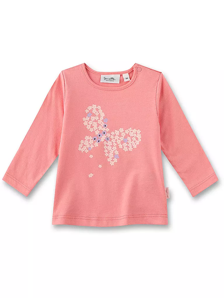 SANETTA | Baby Langarmshirt | koralle