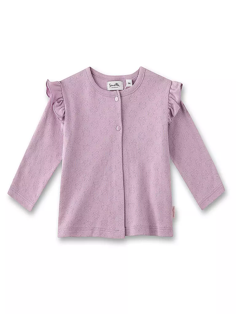 SANETTA | Baby Sweatjacke | lila