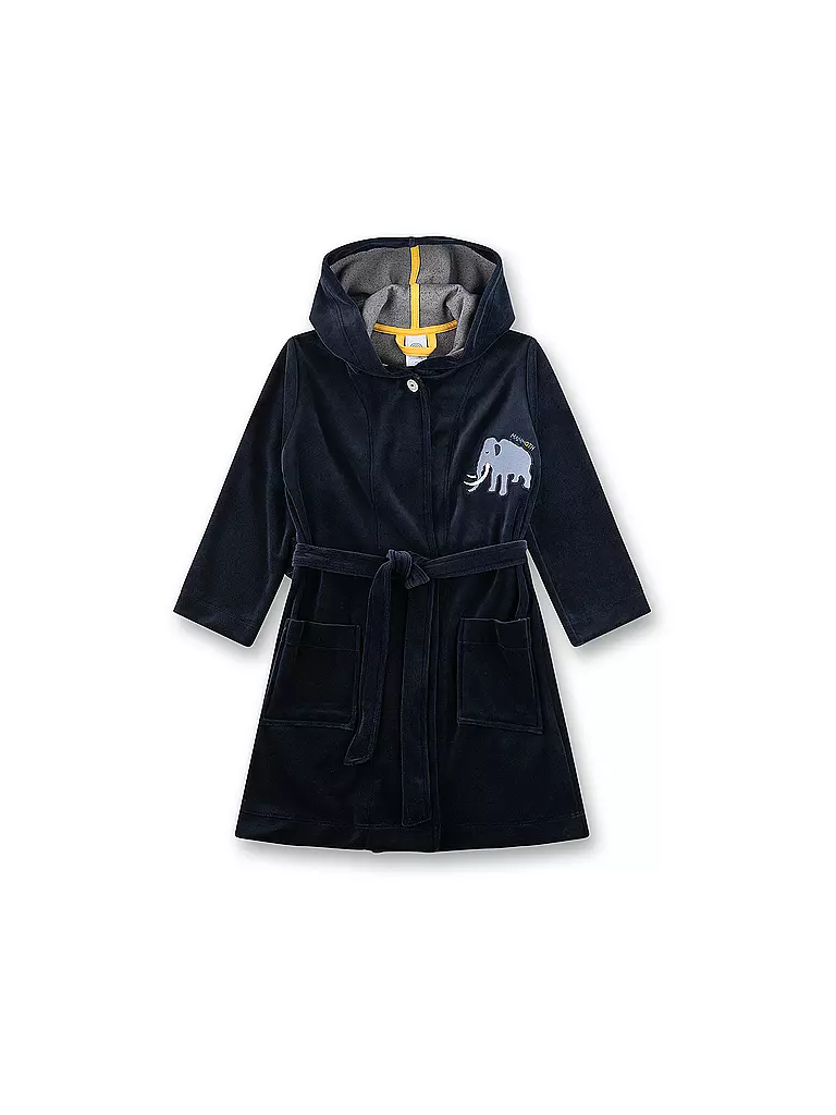 SANETTA | Jungen Bademantel  | grau