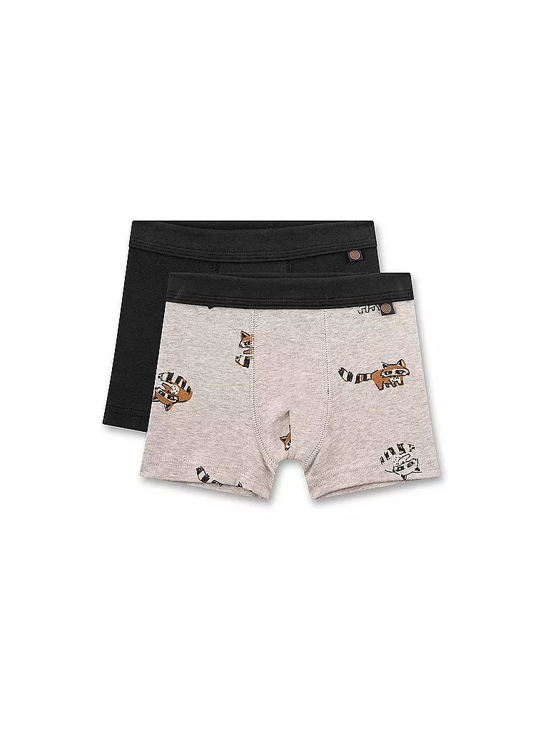 SANETTA | Jungen Pants 2er Pkg. nature mel  | grau
