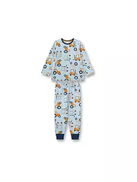 SANETTA | Jungen Pyjama  | hellblau