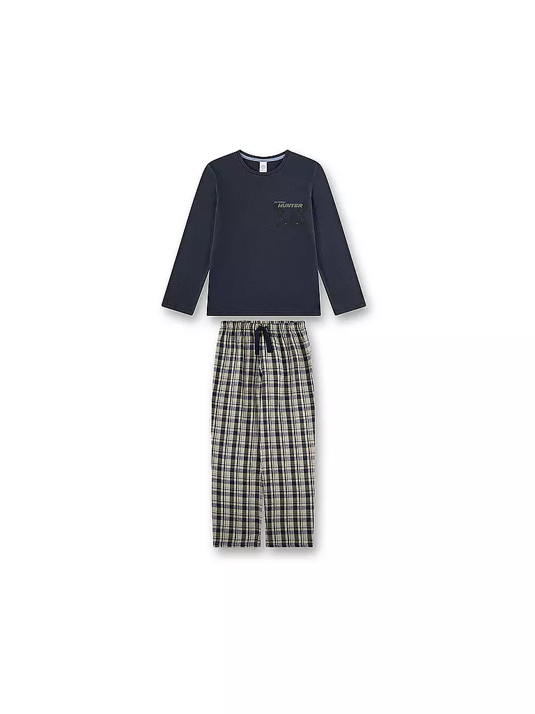 SANETTA | Jungen Pyjama  | grau