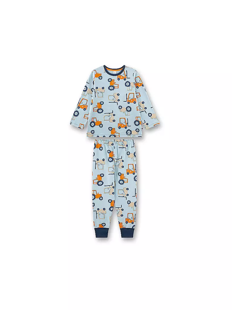 SANETTA | Jungen Pyjama  | hellblau